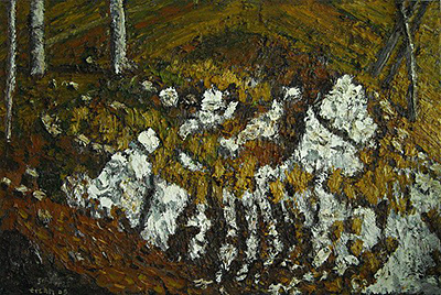 2009, 60 x 90cm, Öl auf Leinwand